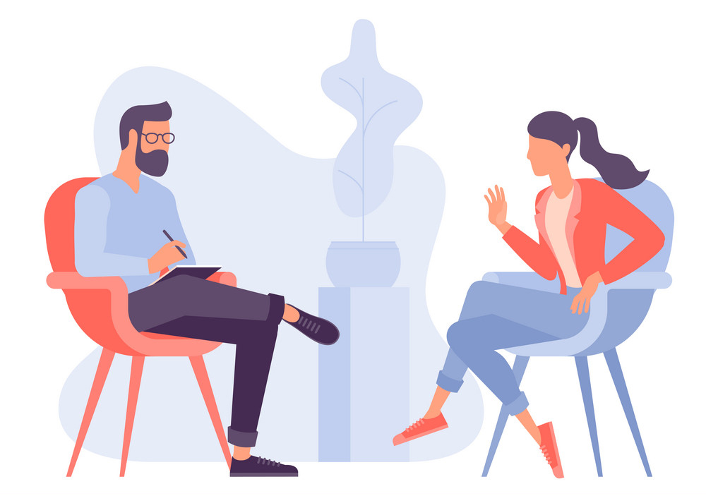 Talk therapy illustration test image